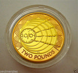 2001 GOLD PROOF FOUR COIN SET £5 £2 MARCONI SOVEREIGN 1/2 HALF SOVEREIGN